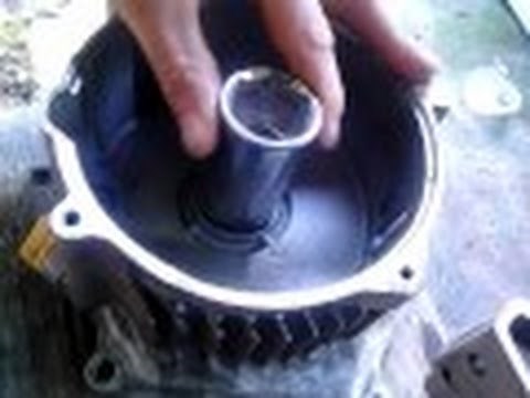 how to install a crankshaft seal in a generator