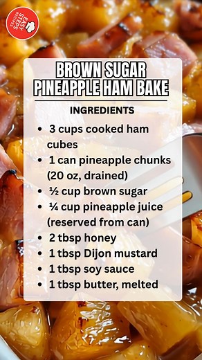 19K views · 119 reactions | Brown Sugar Pineapple Ham Bake 數...