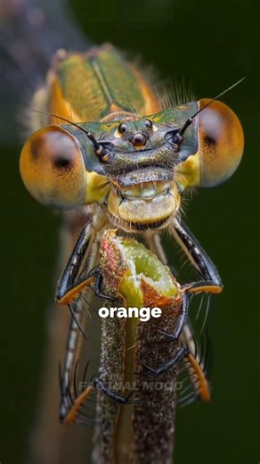 The Most Beautiful Damselflies 😳#damselfly#insects#nature#wildlife#animalfacts