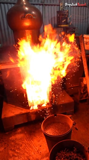 Luke Martin on Instagram: "Behind the Scenes of Traditional Greek Raki Making 🇬🇷 🔥"