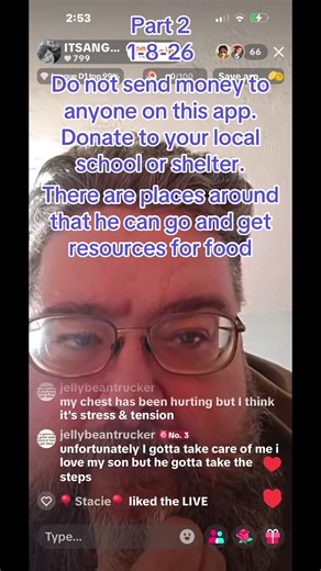 Part 2 do not send money to anyone on this app. Donate to your local school or food bank.