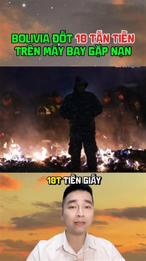 SHOCKING NEWS: BOLOVIA burned 18 tons of money on the plane that crashed 😱 #news #new #news24h #b...