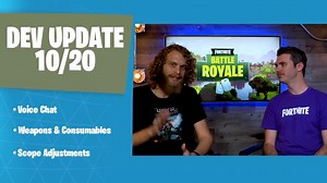 Fortnite's Latest Dev Update Talks Voice Chat, Weapons, Consumables and More