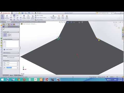 Development Square Pyramid in Solidworks Sheet Metal