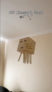 I Made a Minecraft Ghast From Paper! 👻🔥 #Minecraft #Shorts