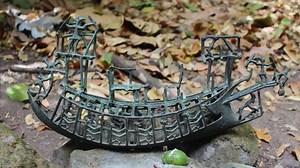 Wisata Sejarah di Maumere, Mengenal Jong Dobo: Artefak Miniatur Perahu Perunggu - Tribunflores.com