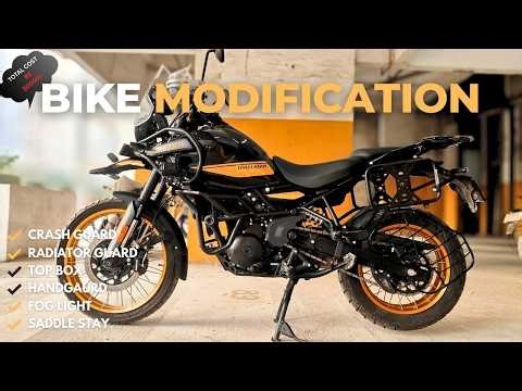 Himalayan 450 Accessories Installation 🔧 Complete Modification with Price | Touring Setup 2026
