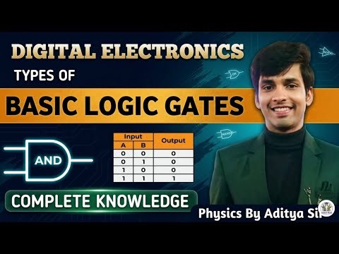 Logic Gates Explained Simply! | Class 12 Physics & Engineering | Physics By Aditya Sir