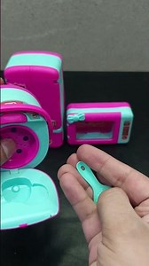 Satisfying with Unboxing & White Miniature Barbie's Set Video | ASMR KITCHENRED KITTY Set