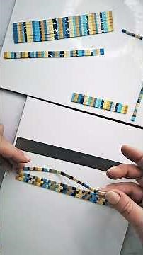 Pixel art design made with polymer clay