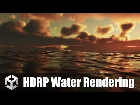 Enable Water Rendering for HDRP