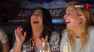 TGIF! Shake off the work week with a good laugh. There are some fun teams at the table this season, who makes you laugh most? 😂 | My Kitchen Rules