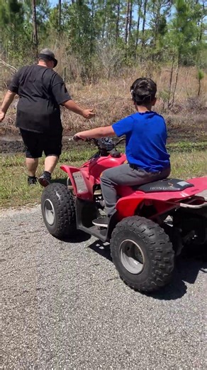 Father & Son ATV Adventure: Learning to Ride!