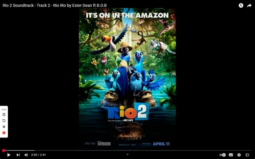 Rio 2 Soundtrack - Track 2 - Rio Rio by Ester Dean ft B.O.B.