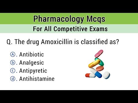 Pharmacology Mcqs | pharmacy mcq | pharmacist exam preparation
