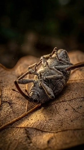 This Insect Plays Dead… Perfectly 😶