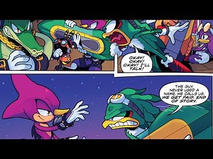 Sonic The Hedgehog (IDW Comics) "Team Chaotix vs Team Babylon!" Issue 66 (Review)