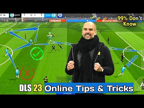 How To Win Every Online Matches in Dream League Soccer 2023 | Secret Tricks | DLS 23 Online Tips