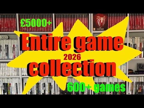 $7000+ video game collection tour
