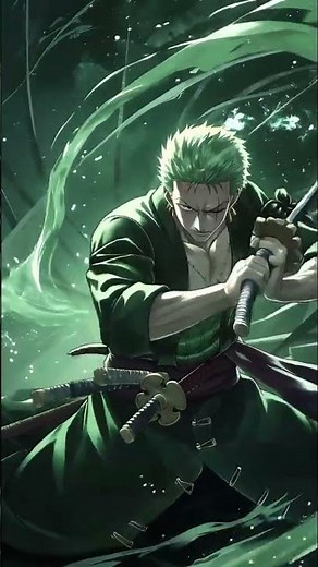 Zoro 4K Wallpaper ⚔️ Il Cacciatore di Pirati in versione epica | One Piece Edit