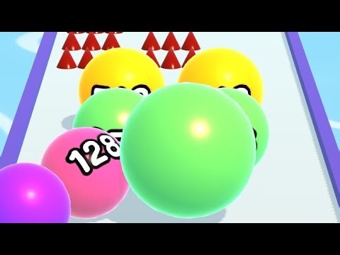 LIVE GAME - BALL RUN 2048 : MERGE NUMBER 😄😄