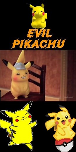 Pikachu turns evil