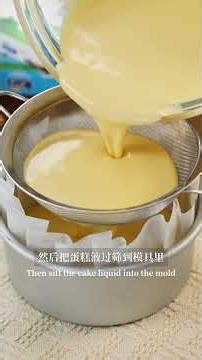 Zero skill required! Basque cake standard process, zero failure #food #dessert #cake #baking #rec...