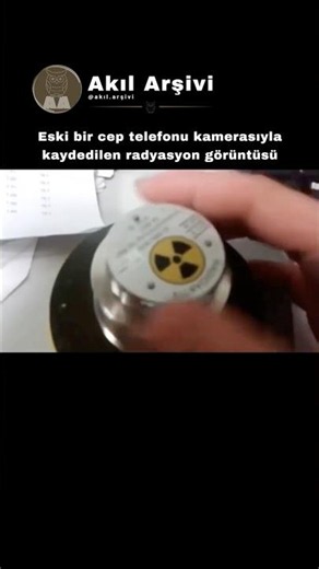 Radyasyon Telefon Kamerası İle Nasıl Görünür? ☢️ İlginç Fizik Deneyi