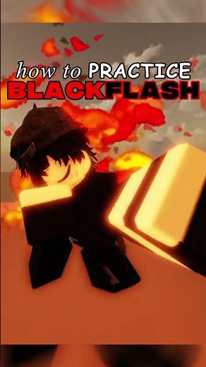 HOW TO PRACTICE BLACKFLASH (kind off p2w) | #jjs #jujutsukaisen #roblox #fyp #yuji