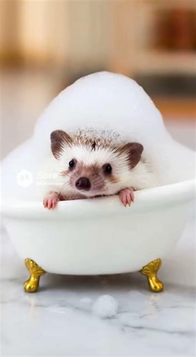 ハリネズミのかわいい瞬間まとめ #ai動画 #cute #sora2 #pets #aishorts