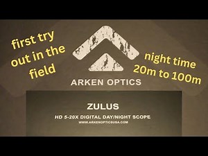 Arken Zulus HD 5-20X lrf. Night vision.