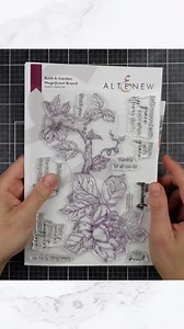1.5K views · 23 reactions | Two Cards from One Giant Stamp #altenew #papercrafting #cardmaking | Altenew | Facebook