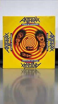 Anthrax - State Of Euphoria (Vinyl, 1988) #anthrax #antisocial #rock #metal #thrashmetal #vinyl