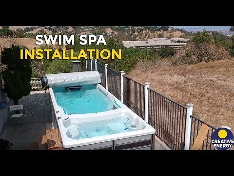 Endless Pools E2000 Swim Spa Installation