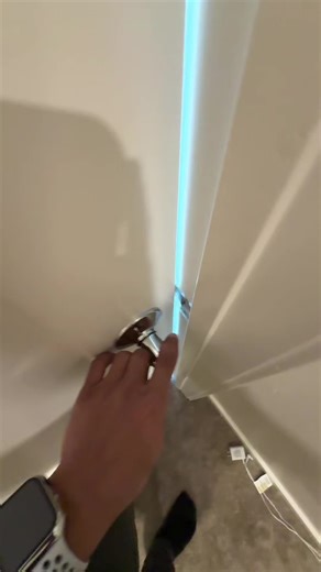 White LED Display Case for TikTok Shop