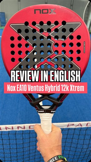 2.9K views · 97 reactions | EDU ALONSO’S NEW NOX REVIEW  The review in English of the new @noxpadel signed by Edu Alonso. Total control, super from baseline, powerful in flat shots.  DISCOUNT CODE CARCHIA10 on @padelmarket_com #padel #padelreview #nox #noxpadel | Padel Review | Facebook