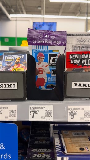 Cary on Instagram: "Let’s open a 2025 Donruss Football Card Value Pack #sportscards #packopening"