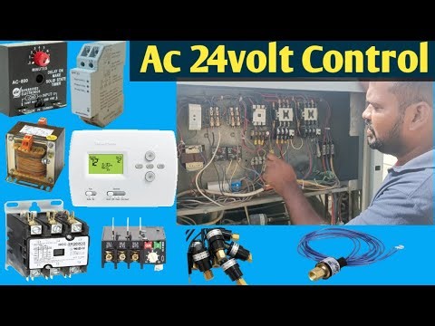 Package Ac Control wiring | Central Ac control panel | package Ac Control diagram