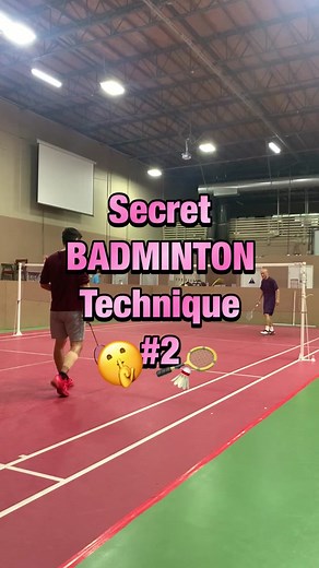 Secret Badminton Technique Part 2 🤫 #badmintontraining #badminton #badmintonplayers #badmintonlove #badmintonskills #badmintontiktok