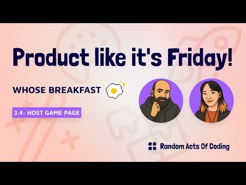 Building Whose Breakfast with Nuxt and MongoDB - Product like it’s Friday 🎉🚀 -