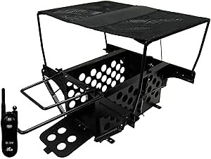 DT Systems BL Series Remote Bird Launcher, Large Quiet-Release 700-Yard Range Hunting Dog Retriever Training Tool with Easy-Load Trap Door & Beeper/Locator, Fits Pheasant/Duck Sized Birds