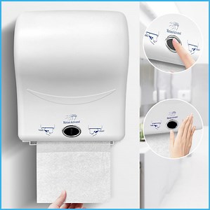 [Hot Item] Automatic Electronic Sensor Toilet Hand Paper Towel Holder Auto Cut Dispenser