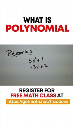 Quick Guide to Polynomials: Key Concepts #mathtutorial #polynomials #shorts
