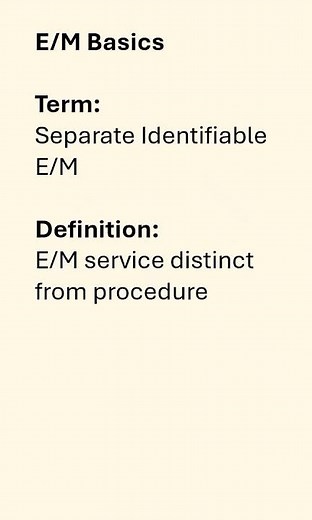 MedCode: E/M Basics — Modifier 25