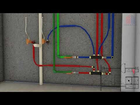 Cuarto Tipo Hotel, Instalación Hidráulica