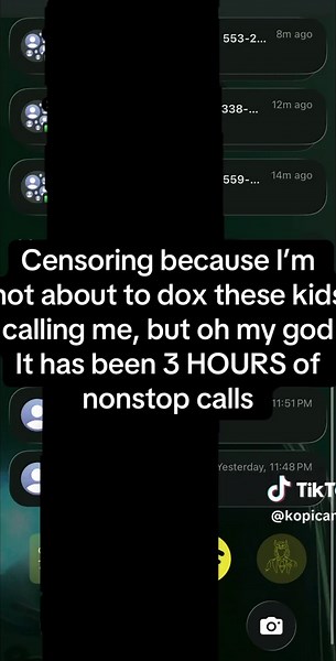 Not my usual content, but this clock app needs to do better. I have reported the comment with my number and they “found nothing wrong”. #prankcall #phonenumber #whyme #why