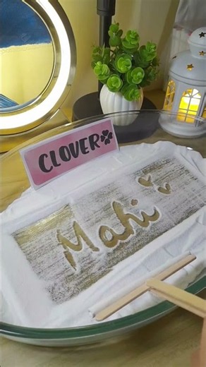 Live highlight | Fun and Simple Sand Art | Writing Names
