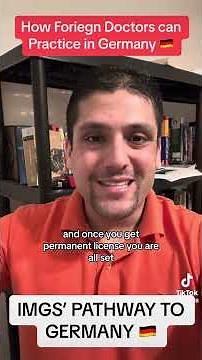 IMGS/Doctors pathway to 🇩🇪 Germany..