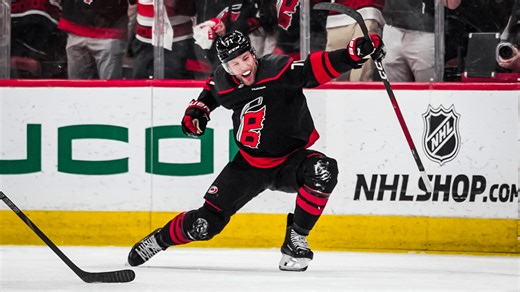 Hall comes through as difference-maker despite 'B-minus' game for Hurricanes