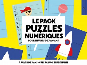 Preschool Puzzles - Number Puzzles - Number Sequence - Counting From 1 to 3/5/10 - Montessori PDF - Etsy UK